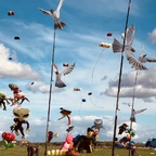 Riesendrachen Festival am Tempelhofer Feld - Berlin