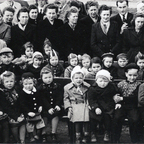 Kindergarten 1. Tag - 1951 oder 1952 - Königstädten