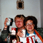 Dosenbier-Mega-Party in Berlin-Kreuzberg - 1988