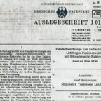 Zweite Antwort auf die Patentanmeldung des Punktschweißgeräts in Rüsselsheim
