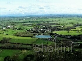 Glastonbury - wunderschöne Panorama