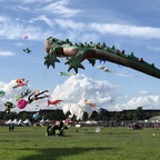 Riesendrachen Festival am Tempelhofer Feld - Berlin