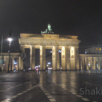 Berlin - Brandenburger Tor bei Nacht