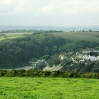 Herrlicher Blick von Bodinnick auf Fowey - Cornwall