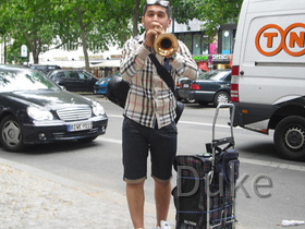 Straßenmusiker - Kurfürstendamm - Berlin