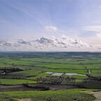 Glastonbury - Landschaft - Panorama