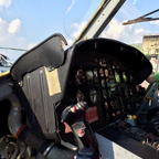 Helikopter - Cockpit - Militärflugplatz Berlin-Gatow