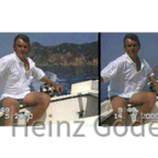 Heinz fährt Motorboot in Korfu