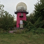 Berlin - Teufelsberg - Field Station - Radom Pink Radome