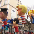 Karneval 2020 - Rosenmontagszug Köln - Verirrte Karnevalisten -Putin ist KEIN Zündler