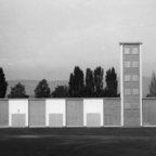 Feuerwehr Königstädten - Gruppenführerlehrgang Kassel 1958 - Übungsturm