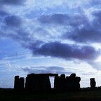 Stonehenge - Sonnenuntergang - Tempelanlage