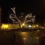 Weihnachtsschmuck - Linde - Bismarckplatz - Königstädten - 2014