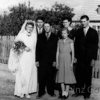 Willy Gode & Kinder zu Hochzeit von Heinz Halbschwester Ursula