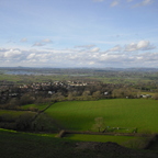 Glastonbury Tor - Schöne Landschaft - Beautiful Landscape