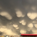 Mammatus Wolken