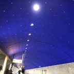 Ein Sternenhimmel - die neue U-Bahn
