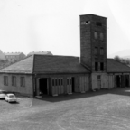 Feuerwehr Königstädten - Gruppenführerlehrgang Kassel 1958 - Turmbau