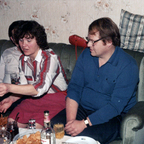 Party 1980 – Rüsselsheim – Brigitte Wernecke und Peter Heck